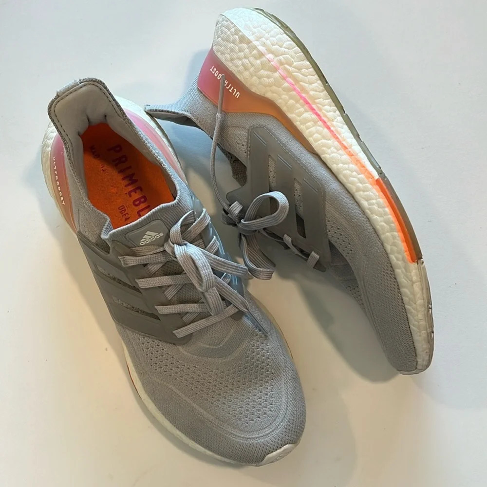 Adidas -‎ ultra boots, prime blue, 9 grey/pink